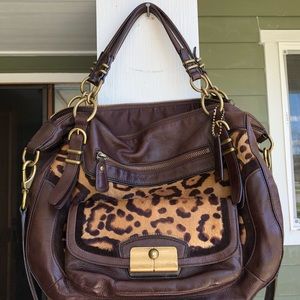 Coach “Kristin Pinnacle” satchel crossbody